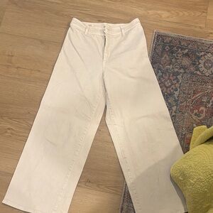 Universal Thread Cream Wide-Leg Pants